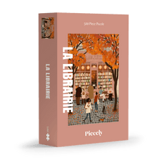 Piecely Puzzles - Puzzle (500 Teile) • The Bookstore - ROSA ECK