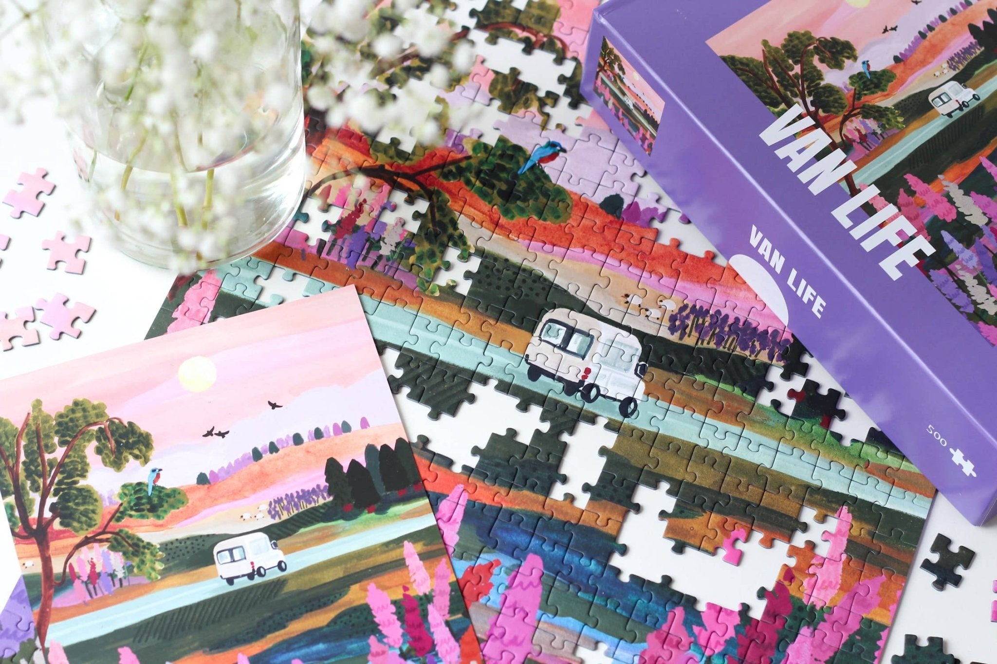 Piecely Puzzles - Puzzle (500 Teile) • Van Life - ROSA ECK