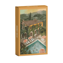 Piecely Puzzles - SECRET VILLA Mini - Puzzle (99 Teile) - ROSA ECK