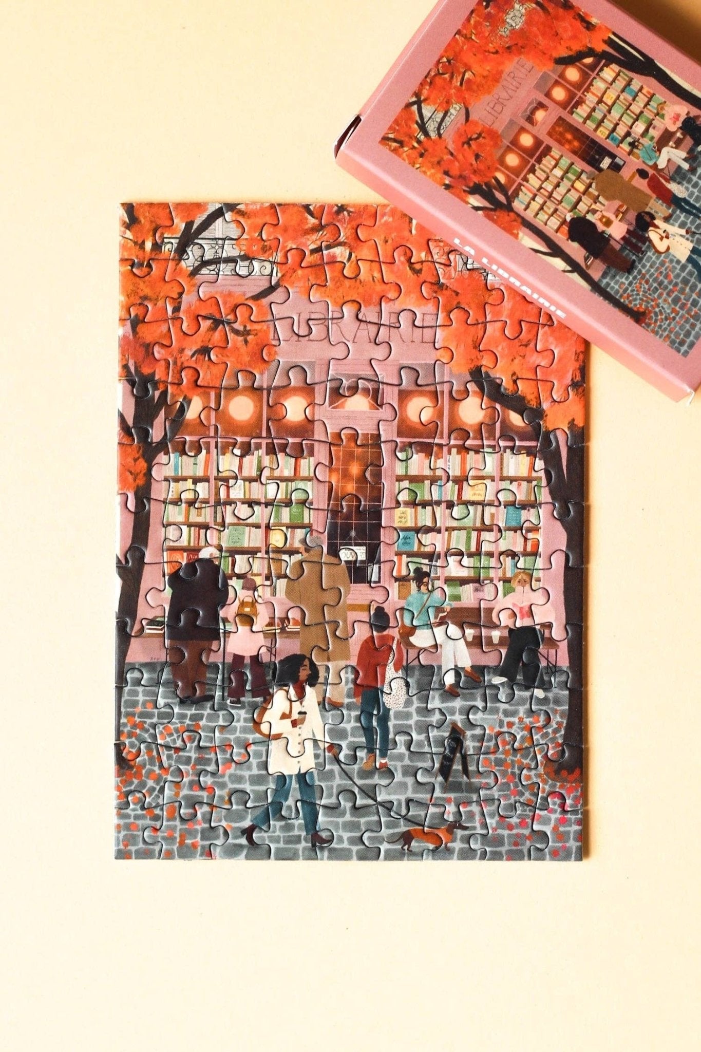 Piecely Puzzles - THE BOOKSTORE Mini - Puzzle - ROSA ECK