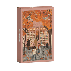 Piecely Puzzles - THE BOOKSTORE Mini - Puzzle - ROSA ECK