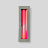 Pink Stories - Dip Dye Neon Kerzen 3er - Set • Flamingo Dreams - ROSA ECK