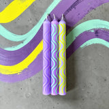 Pink Stories - GRAPHIC LIGHTS * Kerzen 3er-Set • Curves 305 - ROSA ECK