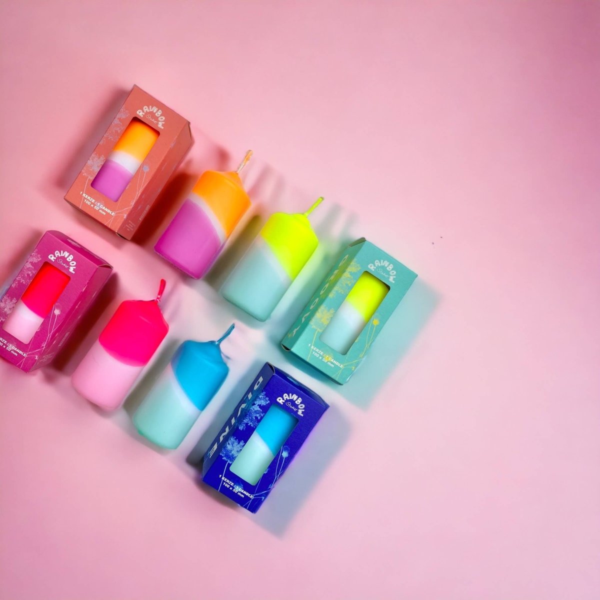 Pink Stories - RAINBOW STUDIO * Kerze | Divine - ROSA ECK - , ,
