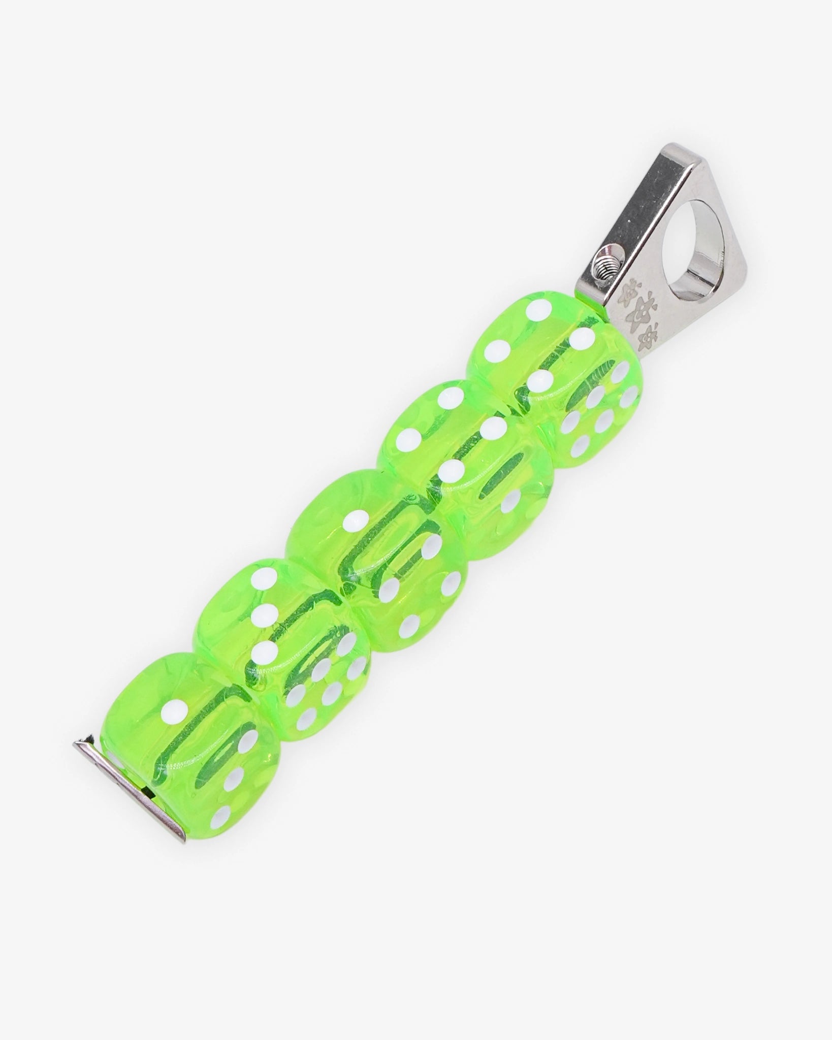 PONE - Schlüsselanhänger mit 5 Würfeln • Light Green - ROSA ECK