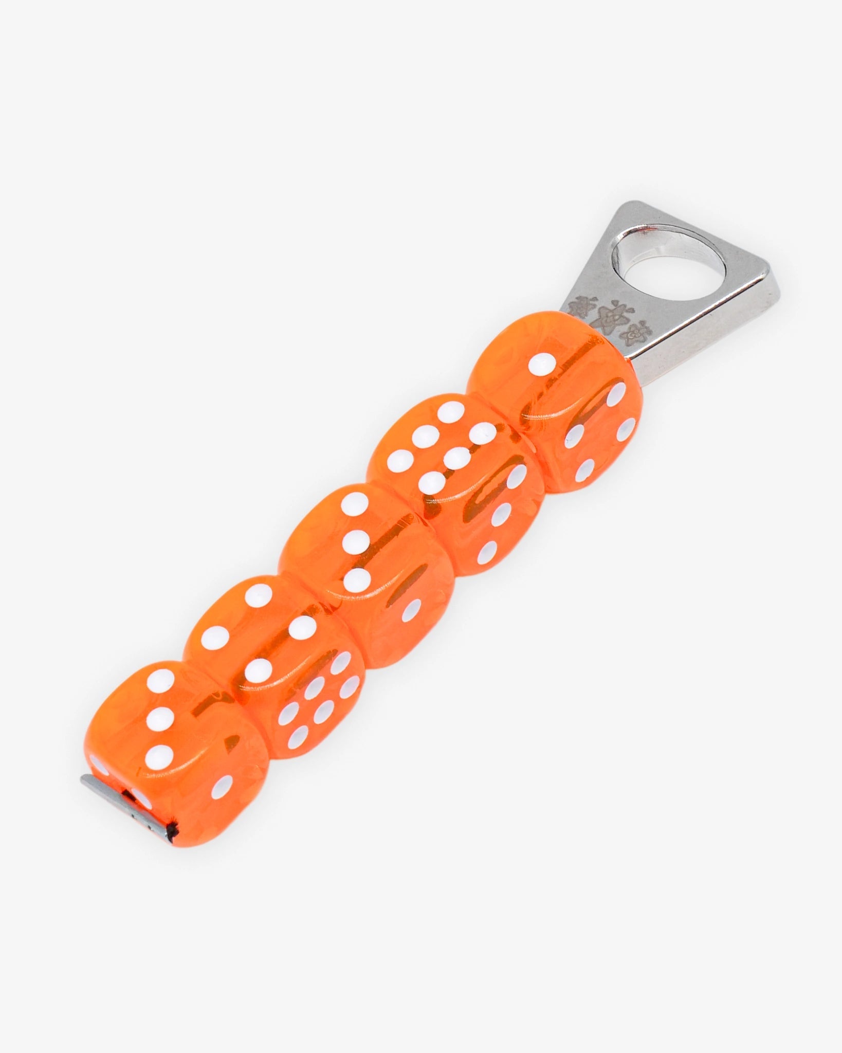 PONE - Schlüsselanhänger mit 5 Würfeln • Orange - ROSA ECK