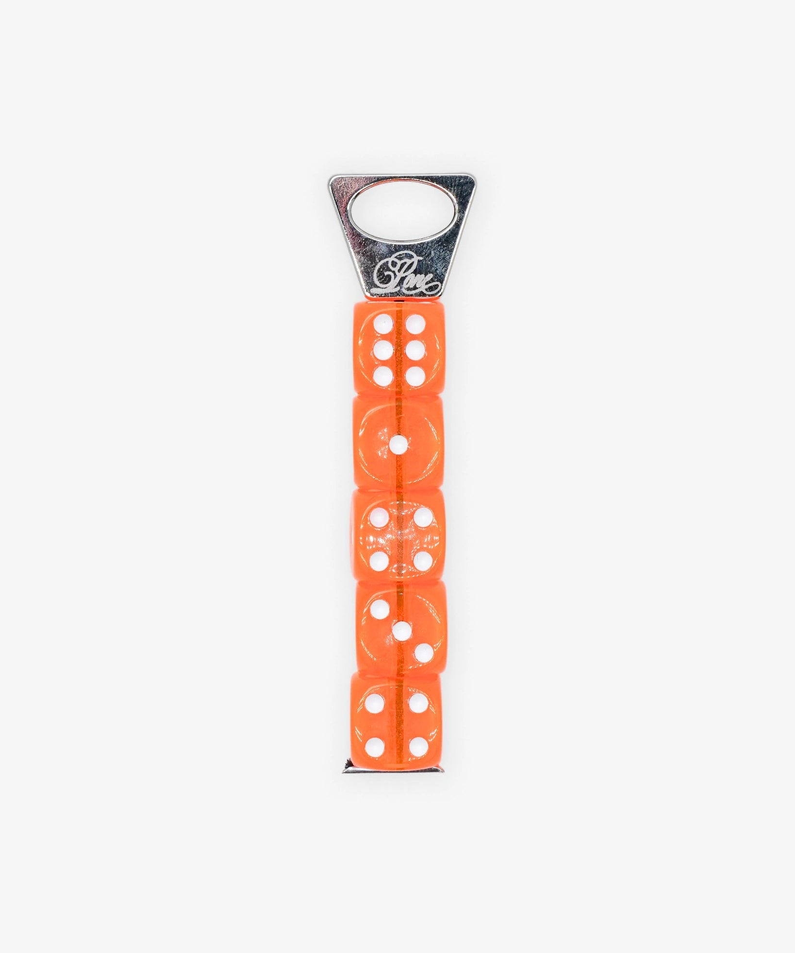 PONE - Schlüsselanhänger mit 5 Würfeln • Orange - ROSA ECK
