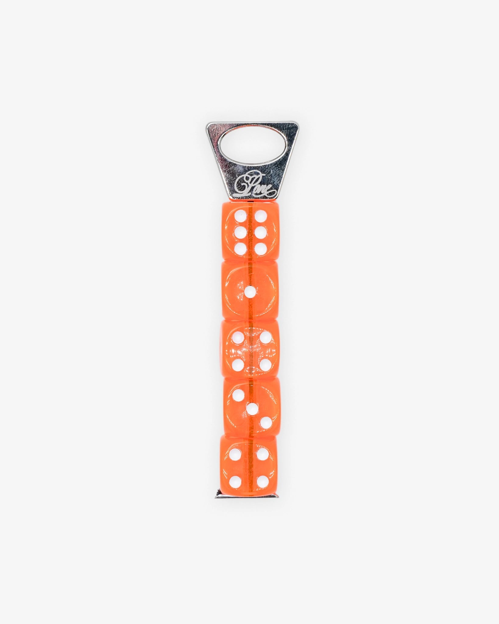 PONE - Schlüsselanhänger mit 5 Würfeln • Orange - ROSA ECK
