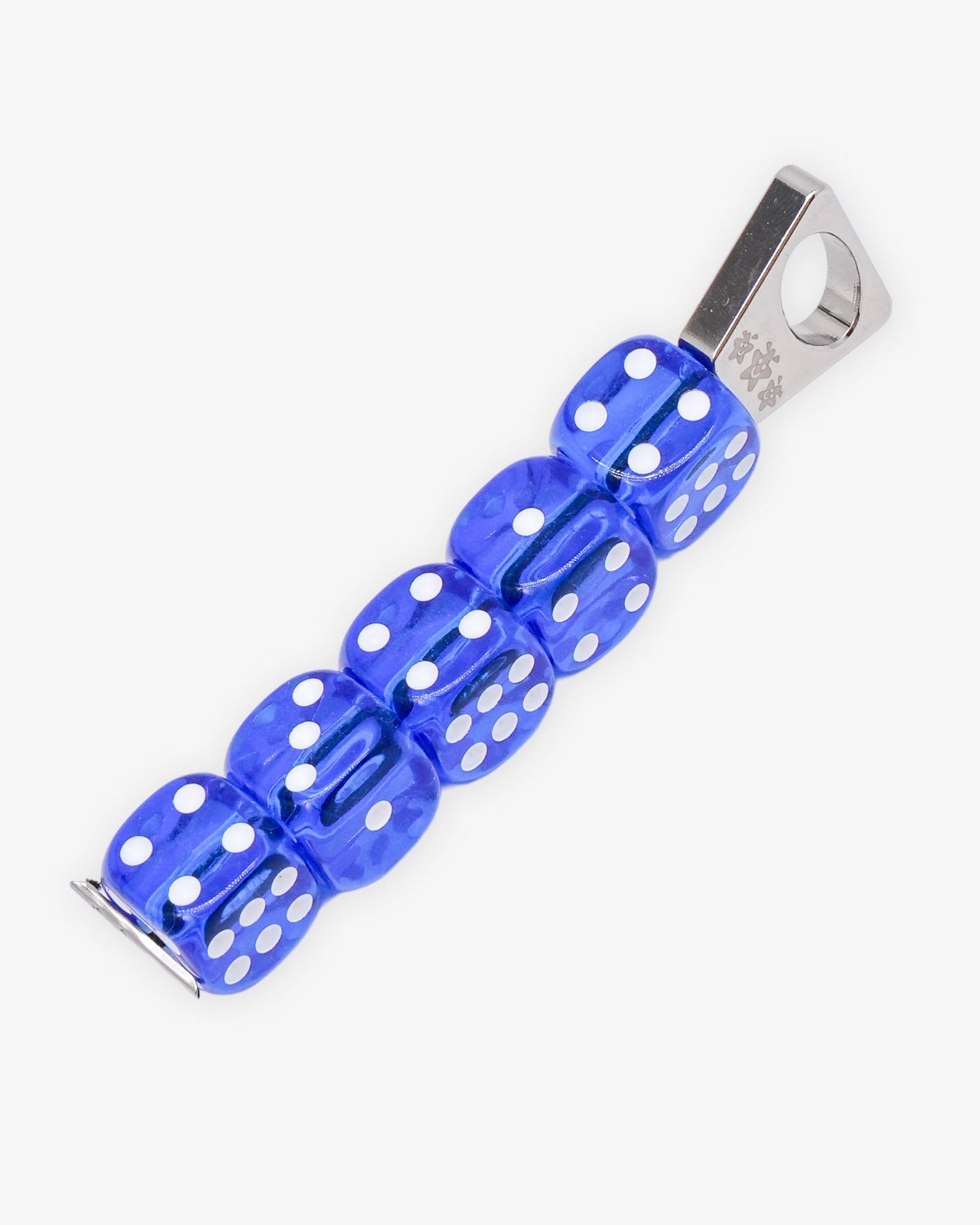 PONE - Schlüsselanhänger mit 5 Würfeln • Royal Blue - ROSA ECK