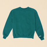 popeia - KINDNESS Sweater aus Bio - Baumwolle | College Grün - ROSA ECK - Basics, Pullover,