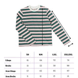 popeia - Langarmshirt aus Bio - Baumwolle • Dunkelgrün/Bordeaux - Langarmshirt - ROSA ECK