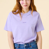 popeia - T-Shirt aus Bio - Baumwolle | Lila - T-Shirt - ROSA ECK Concept Store