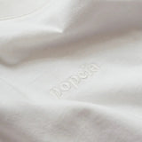 popeia - T-Shirt aus Bio - Baumwolle | Off - White - T-Shirt - ROSA ECK Concept Store