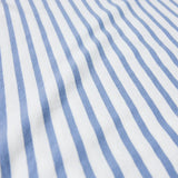 popeia - T-Shirt Gestreift aus Bio - Baumwolle | Eisblau/Off - White - T-Shirt - ROSA ECK Concept Store