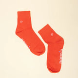 popeia - THE CASUAL Ankle Socken aus Bio - Baumwolle • Rot - Socken - ROSA ECK Concept Store