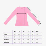 popeia - TIGHT Langarmshirt aus Bio - Baumwolle • Rot - ROSA ECK