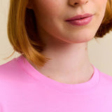 popeia - TIGHT T-Shirt aus Bio - Baumwolle • Pink - ROSA ECK