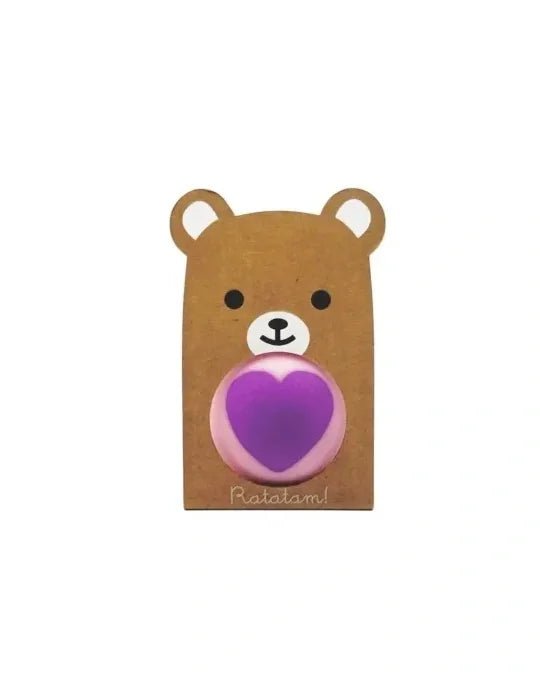 Ratatam - BABY BEAR Flummi • Lila - ROSA ECK