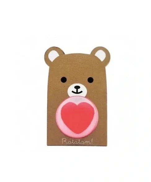Ratatam - BABY BEAR Flummi • Pink - ROSA ECK