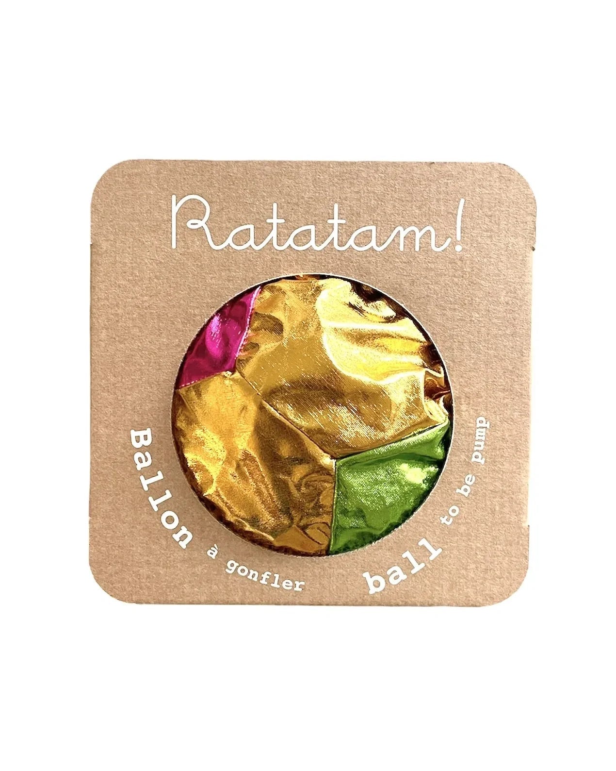 Ratatam - Großer Stoffball mit Sternen (⌀ 30 cm) • Violett - ROSA ECK