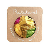 Ratatam - Großer Stoffball mit Sternen (⌀ 30 cm) • Violett - ROSA ECK