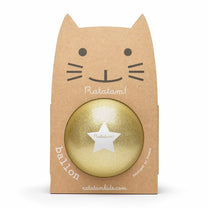 Ratatam - THE GLITTER BALLOON Spielball (15 cm) | Gold - ROSA ECK - Kinder, ,