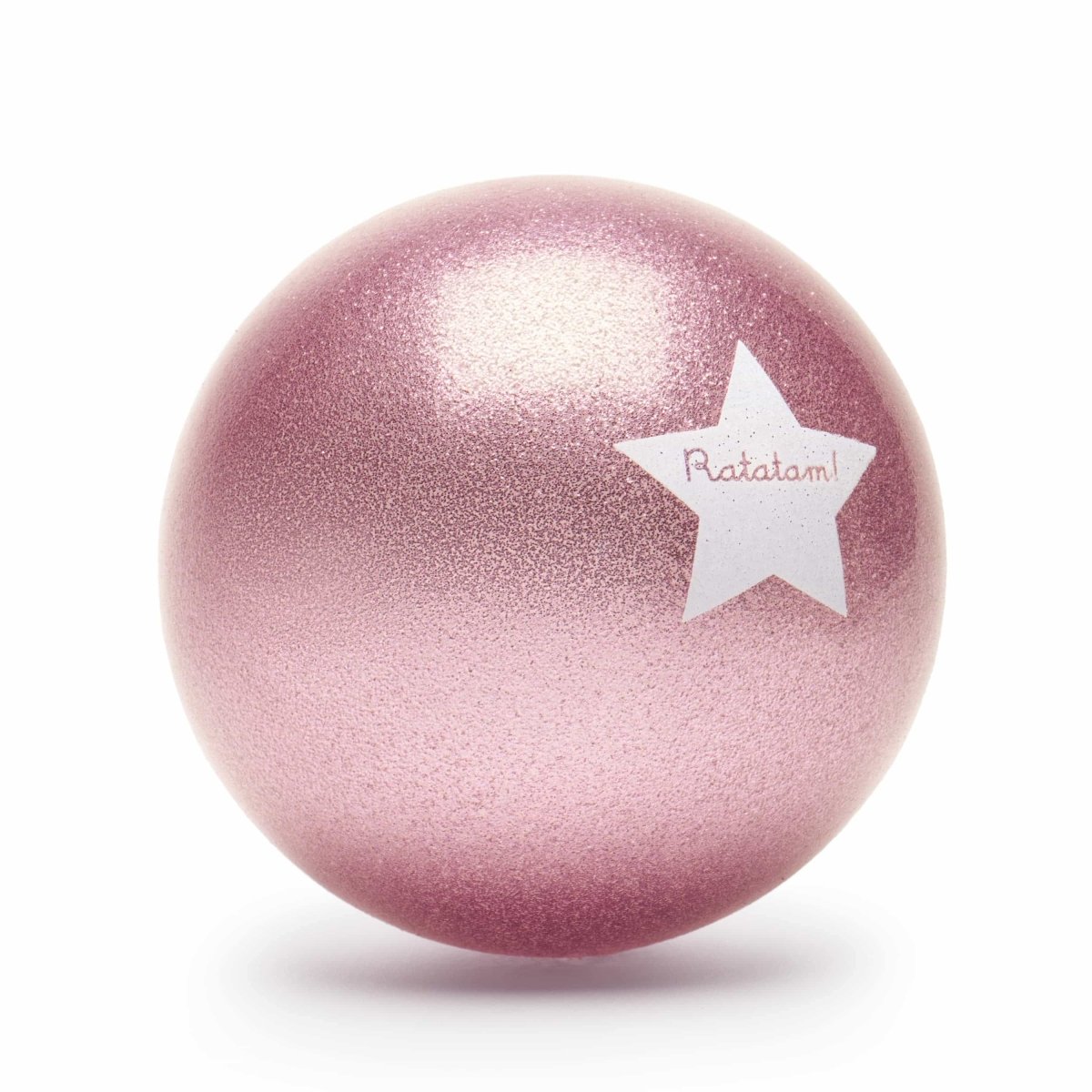 Ratatam - THE GLITTER BALLOON Spielball (15 cm) | Pink - ROSA ECK - Kinder, ,