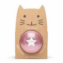 Ratatam - THE GLITTER BALLOON Spielball (15 cm) | Pink - ROSA ECK - Kinder, ,