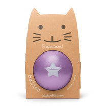 Ratatam - THE GLITTER BALLOON Spielball (22 cm) | Violet - ROSA ECK - Glitzer, Lila,