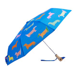 Regenschirm mit Entenkopf • Blue Dachshund