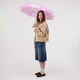 Regenschirm mit Entenkopf • Pink Whippet