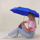Regenschirm mit Entenkopf • Royal Blue