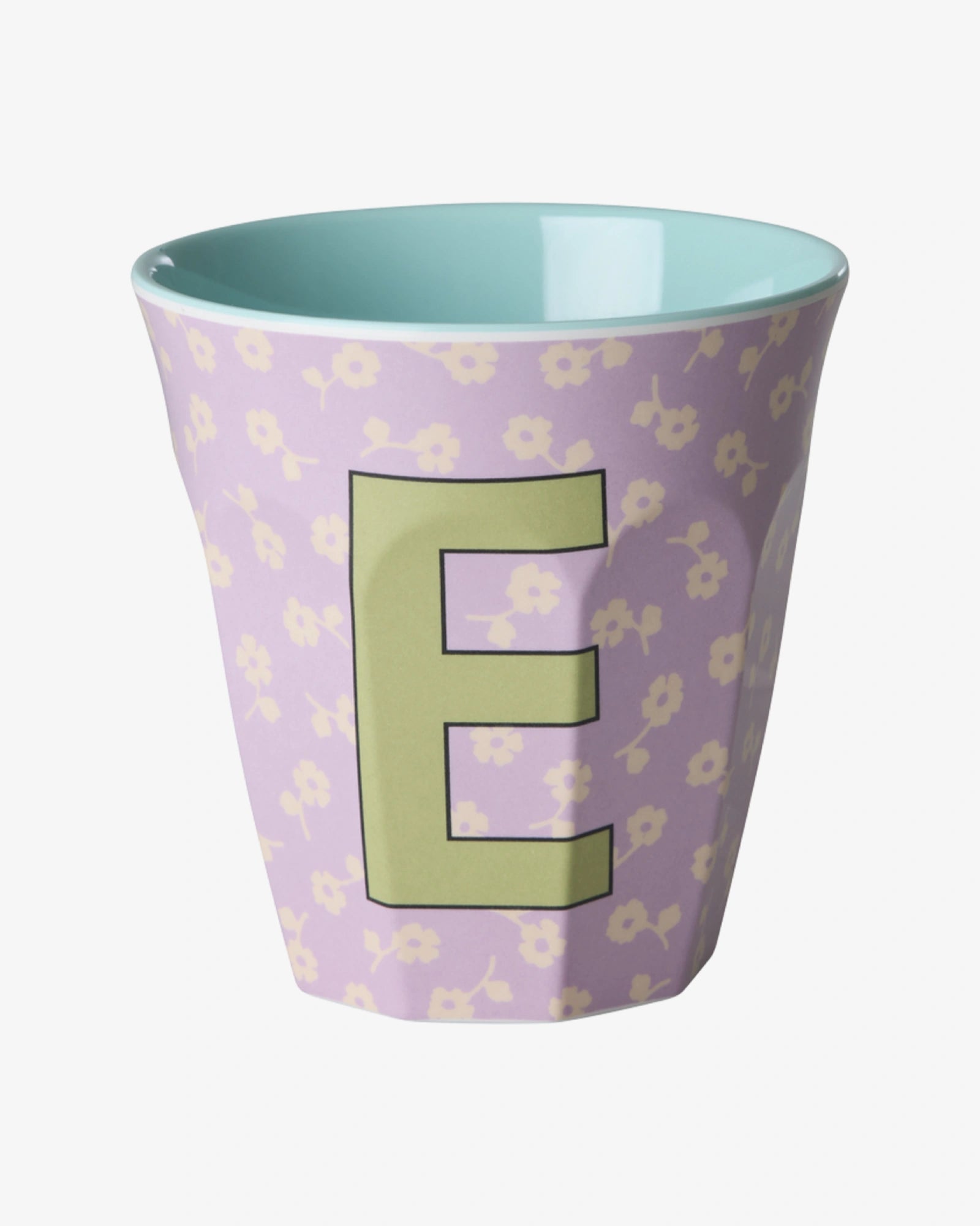 rice Buchstabenbecher (250 ml) – E Flowers, Helllila