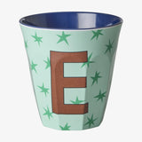 rice Buchstabenbecher (250 ml) – E Stars, Grün