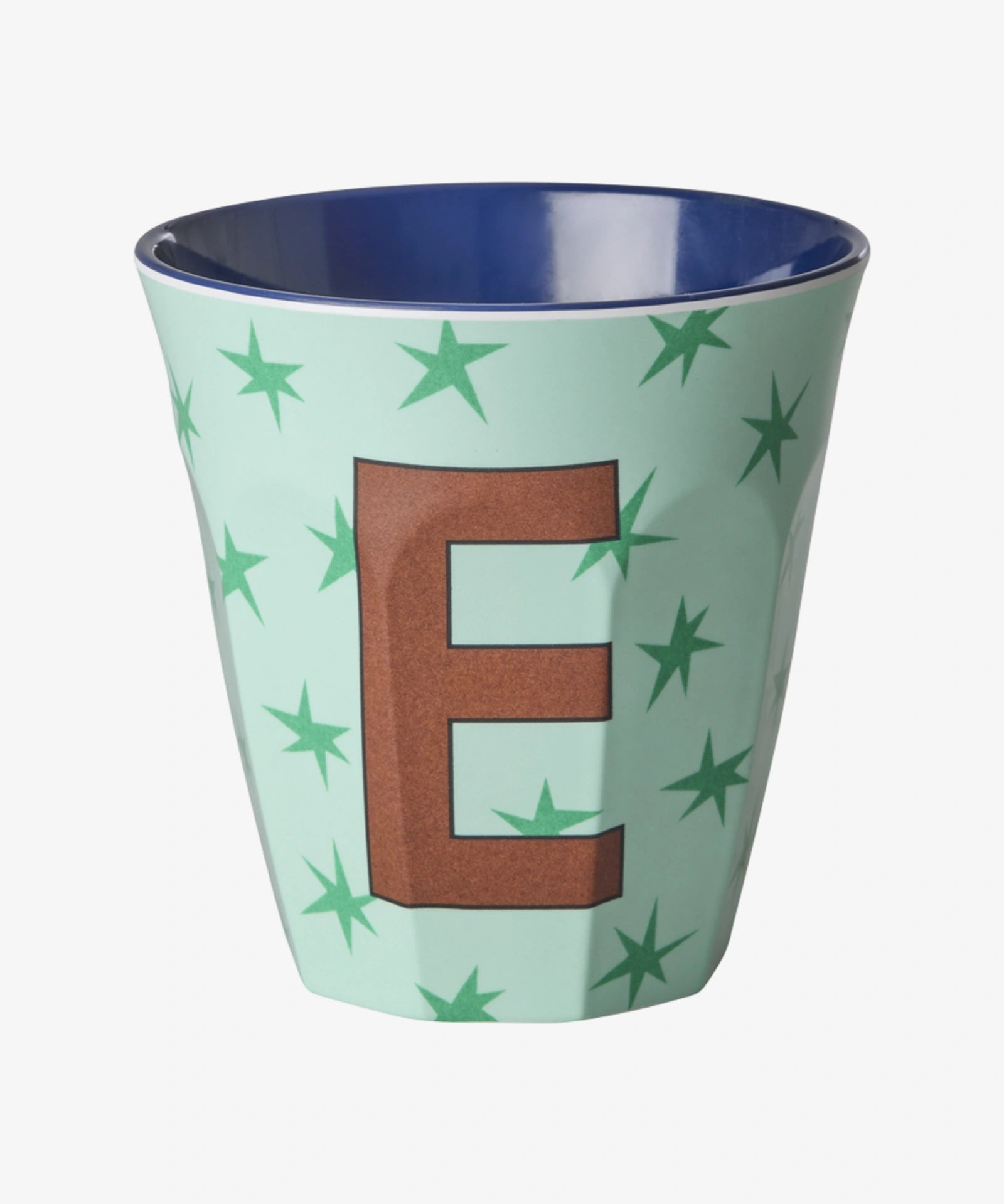 rice Buchstabenbecher (250 ml) – E Stars, Grün