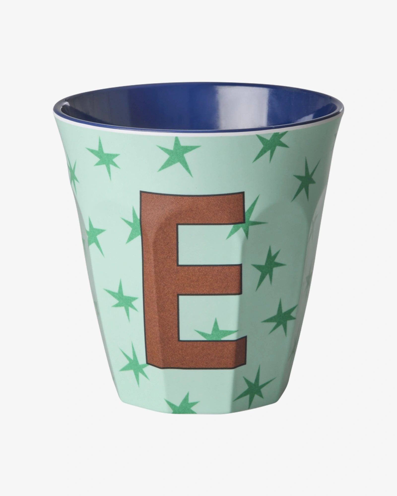rice Buchstabenbecher (250 ml) – E Stars, Grün