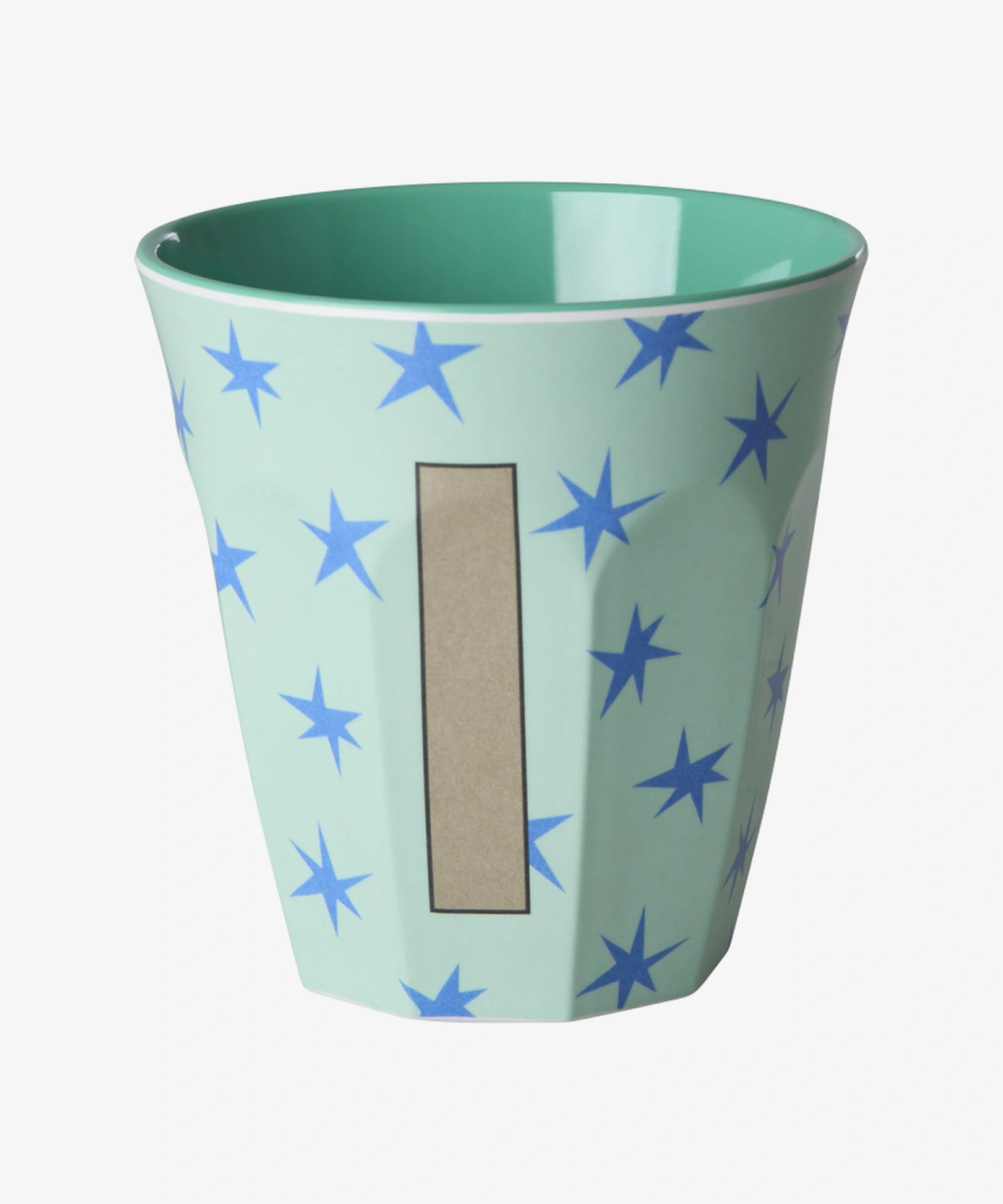 rice Buchstabenbecher (250 ml) – I Stars, Grün