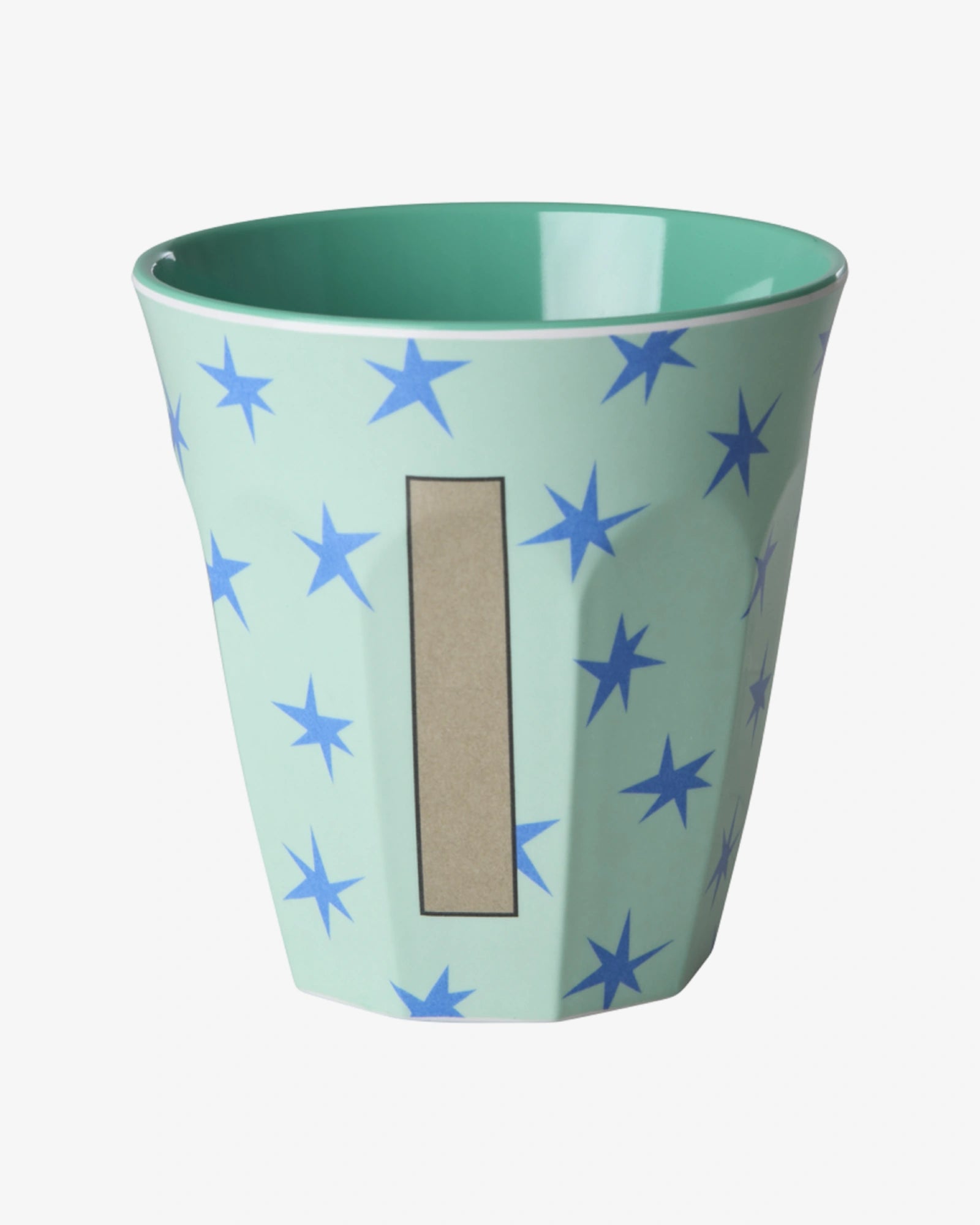 rice Buchstabenbecher (250 ml) – I Stars, Grün