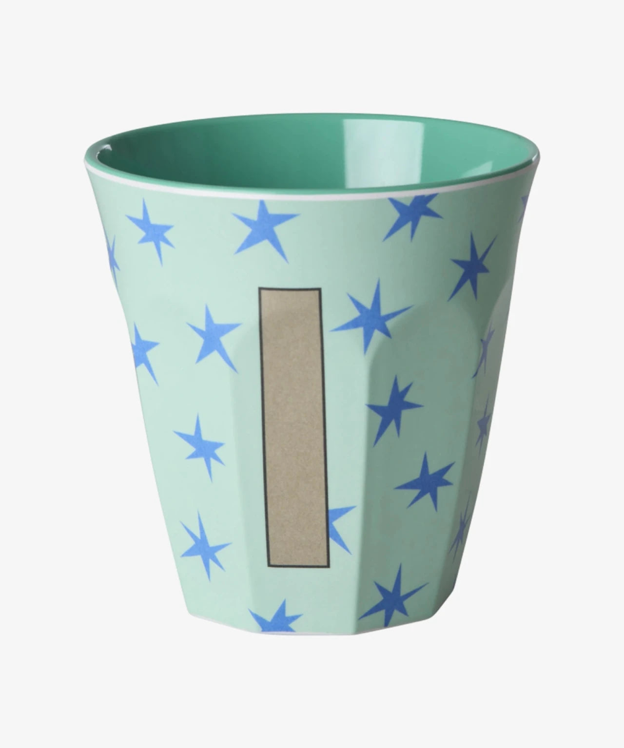 rice Buchstabenbecher (250 ml) – I Stars, Grün