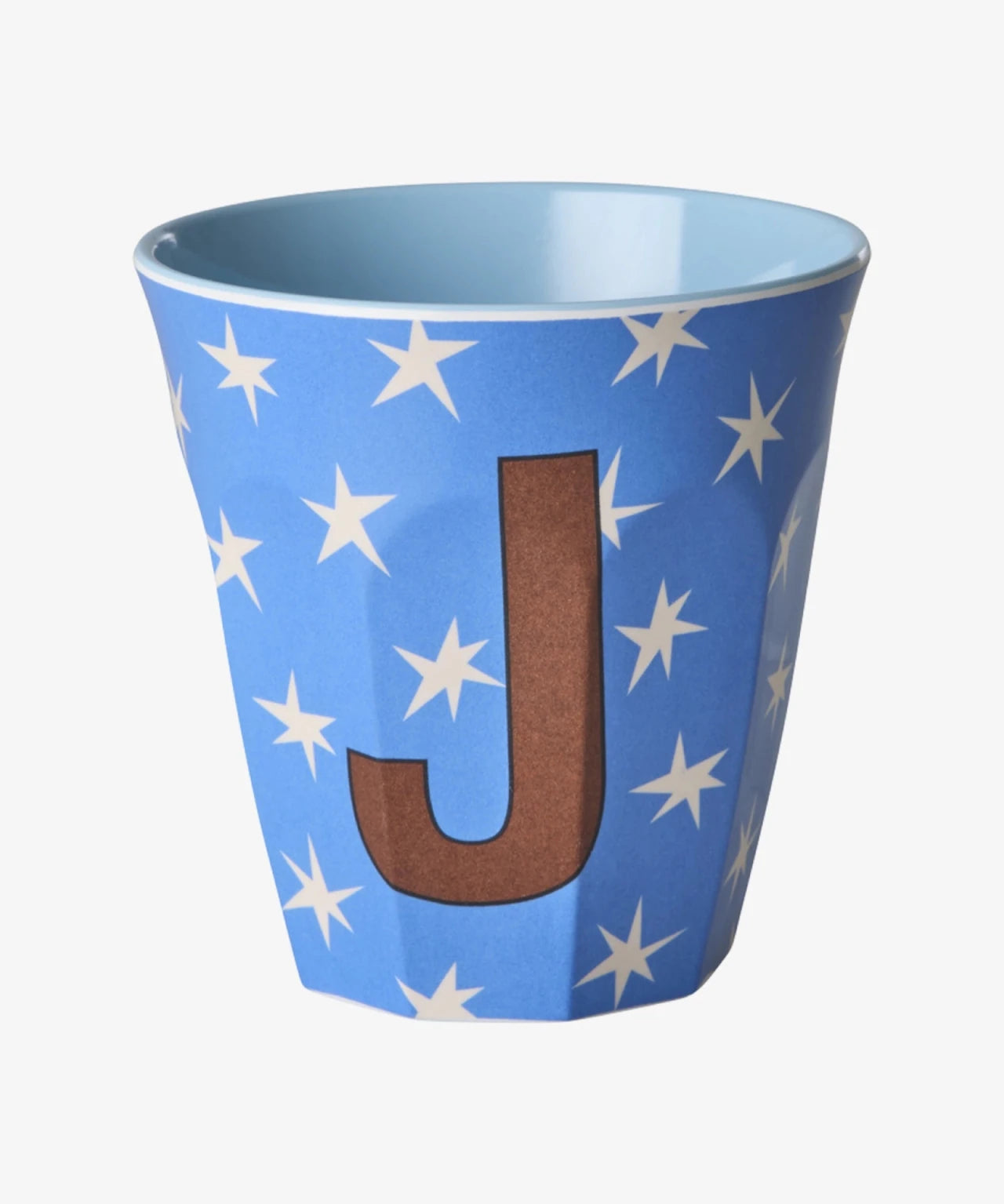 rice Buchstabenbecher (250 ml) – J Stars, Blau