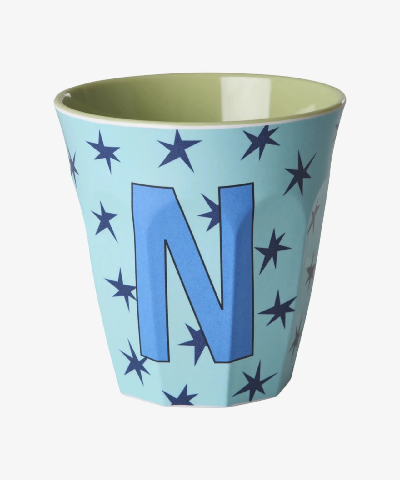 rice Buchstabenbecher (250 ml) – N Stars, Hellblau