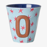 rice Buchstabenbecher (250 ml) – O Stars, Graublau