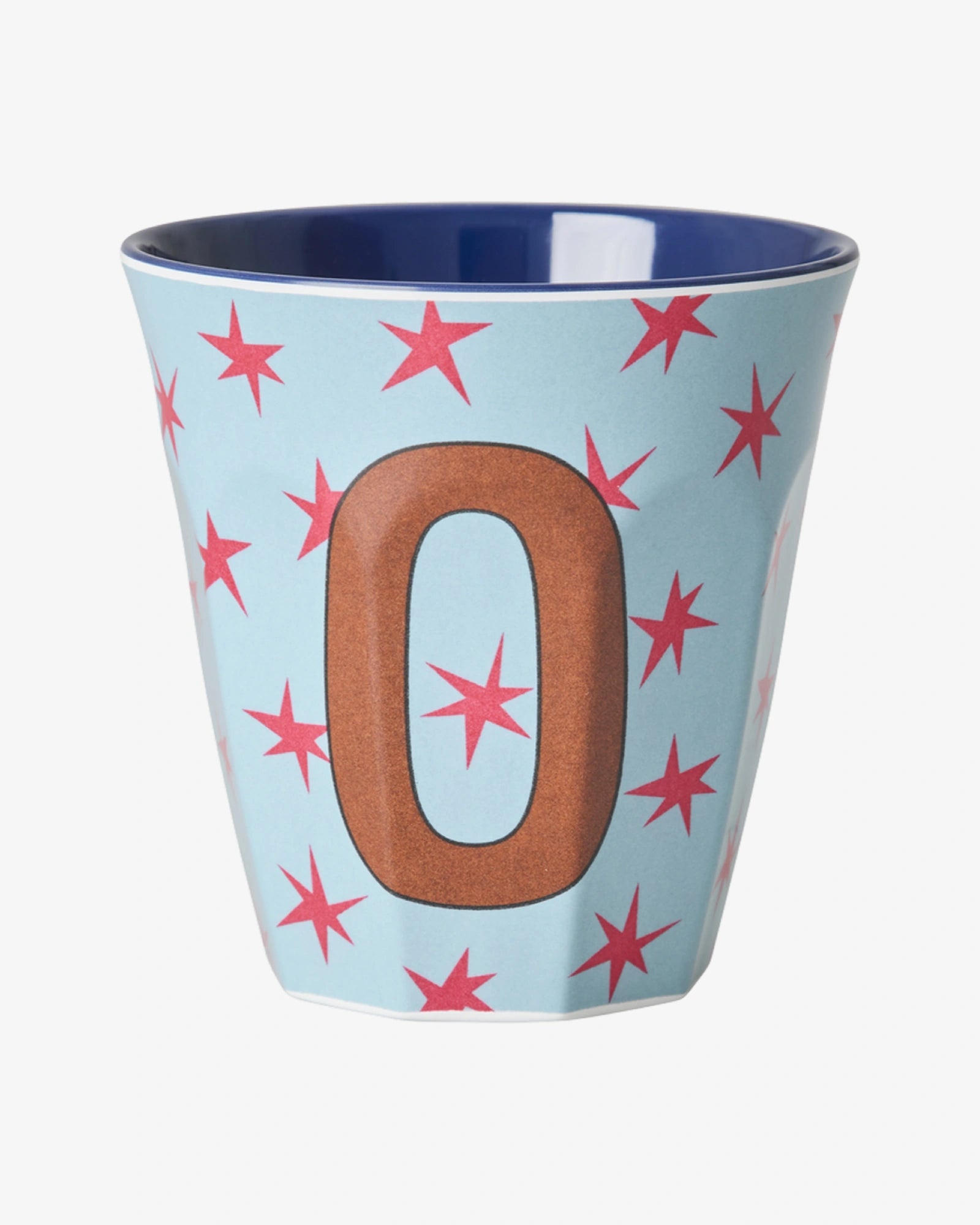 rice Buchstabenbecher (250 ml) – O Stars, Graublau