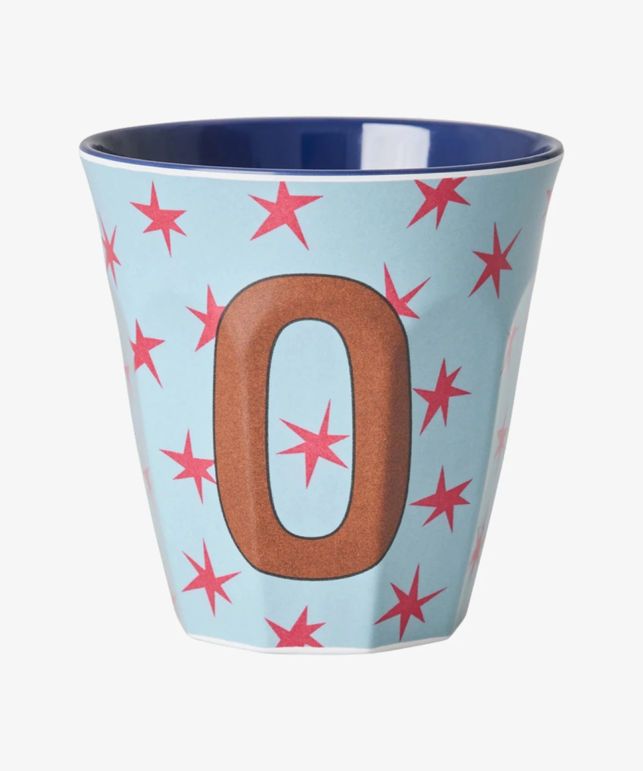 rice Buchstabenbecher (250 ml) – O Stars, Graublau