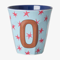rice Buchstabenbecher (250 ml) – O Stars, Graublau