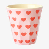 rice Melaminbecher (250 ml) – Sweet Hearts
