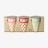 rice Melaminbecher 6er-Set (250 ml) – Favorite Hearts