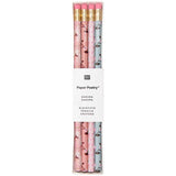 Rico Design - Bleistift-Set (4 Stück) • Sakura Kirschblüte - ROSA ECK