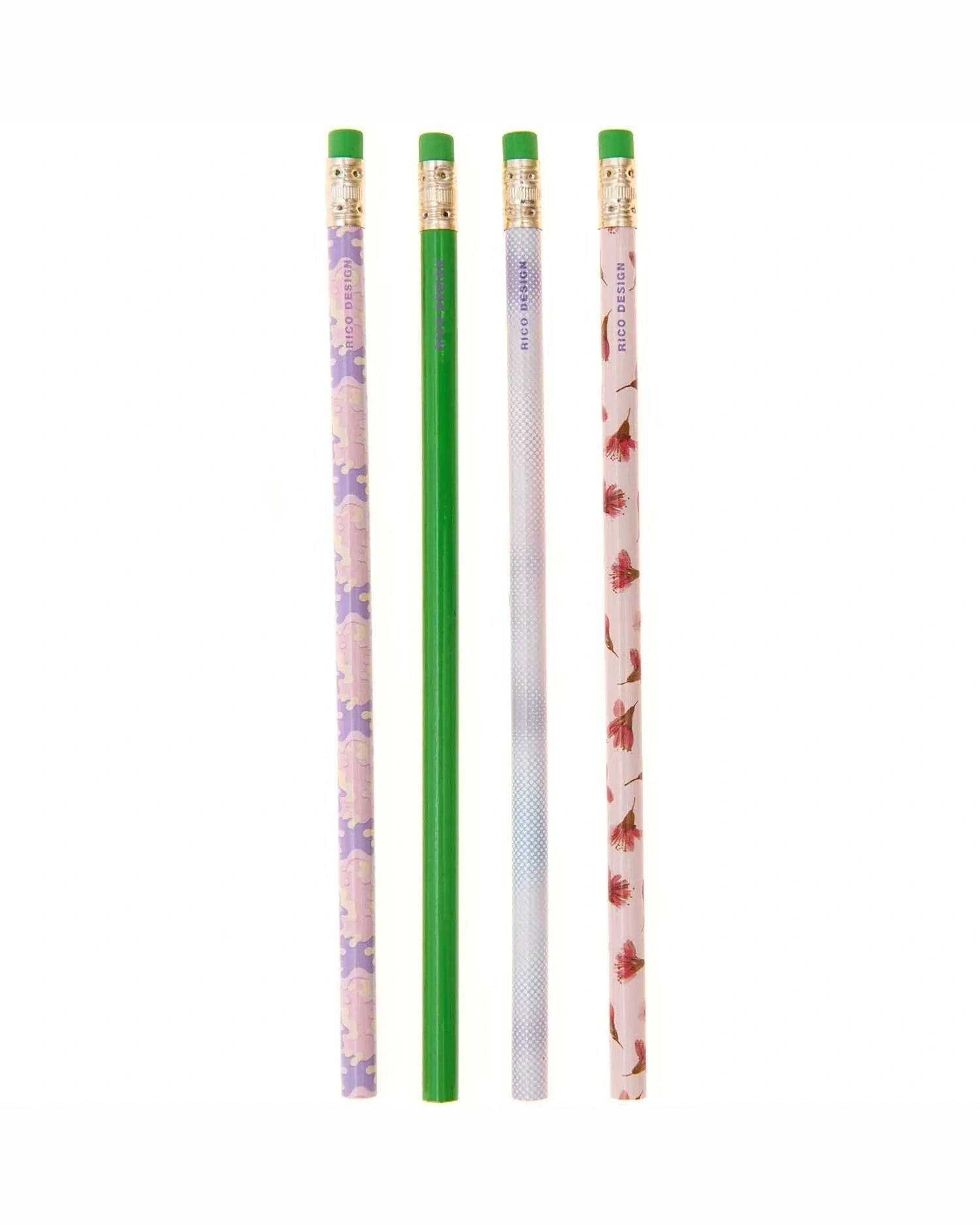 Rico Design - Bleistift-Set (4 Stück) • Transformation - ROSA ECK