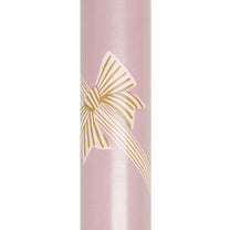 Rico Design - Geschenkpapier Schleifen | Streifen Rosa - Geschenkpapier - ROSA ECK - , ,
